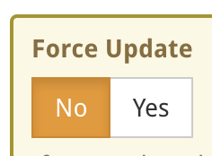 Force Update