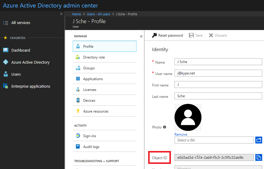 azure ad admin center